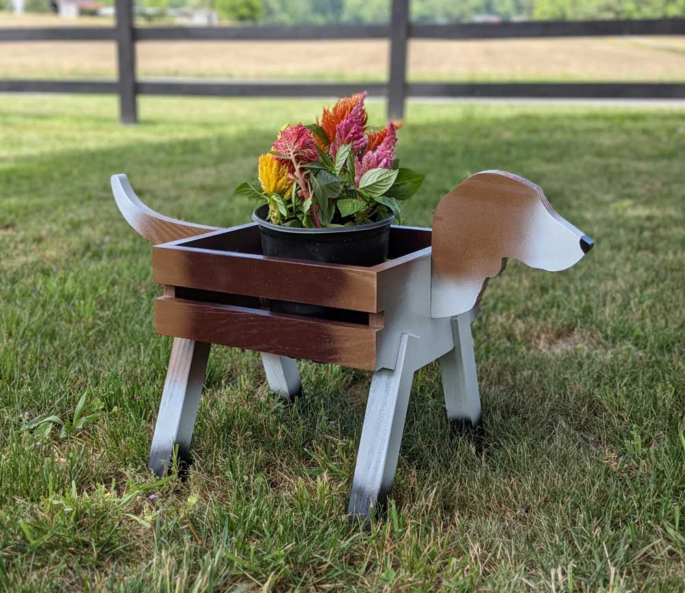 Foxhound Planter - Custom