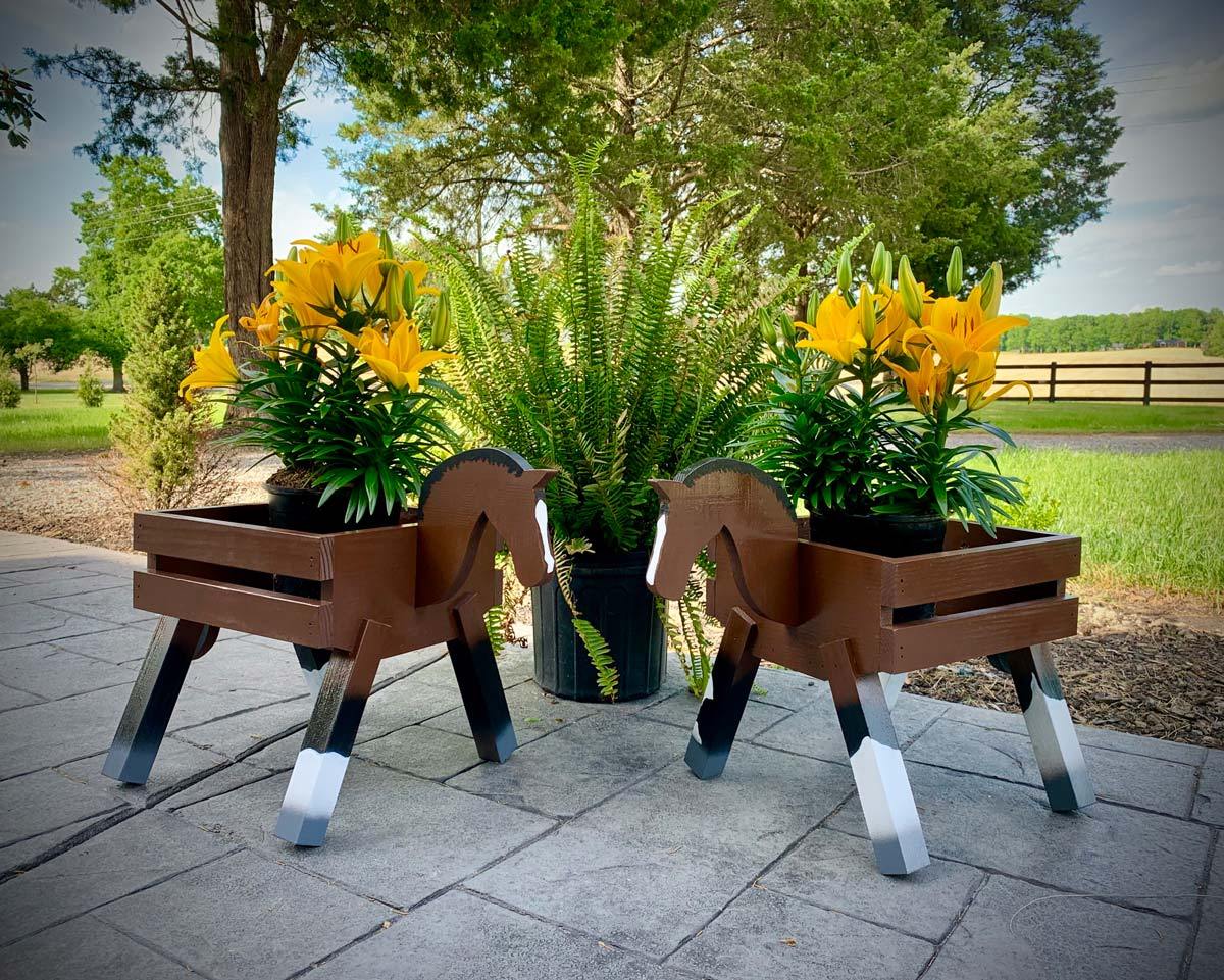 Pony Planter - Complete Custom - Star Meadow Design Co
